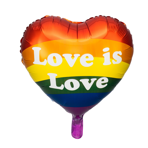 Herzballon "Love is Love"