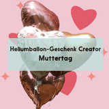 Build your own Heliumballon-Geschenk - Muttertag inkl. Klappkarte & Ballongewicht