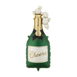 Folienballon Champagner Bubbles "Cheers" XXL