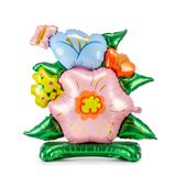 Folienballon XXL Stehendes Blumen-Ensamble