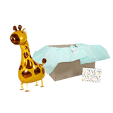 Heliumballon-Geschenk XXL Airwalker Giraffe