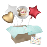 Heliumballon-Geschenk "Frohe Wein-Nachten"