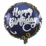 Heliumballon-Geschenk "Happy Birthday" Blue