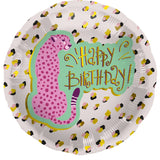 Heliumballon-Geschenk "Happy Birthday" Gepard