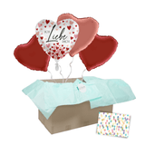 Heliumballon-Geschenk "Ich liebe Dich" Herzchen