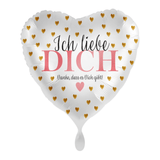 Heliumballon-Geschenk "Ich liebe Dich...Danke, dass es Dich gibt!"