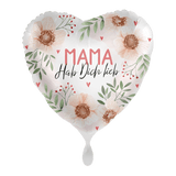 Heliumballon-Geschenk "Mama, Hab Dich lieb"