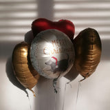 Heliumballon-Geschenk "Merry Christmas" Hund