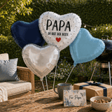 Heliumballon-Geschenk "Papa Du bist der Beste"