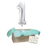 Heliumballon-Geschenk 1 XXL Wunschzahl