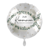 Heliumballon-Geschenk "Zur Kommunion - Herzlichen Glückwunsch"