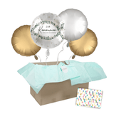 Heliumballon-Geschenk "Zur Kommunion - Herzlichen Glückwunsch"