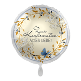 Heliumballon-Geschenk "Zur Konfirmation Alles Liebe"