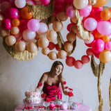 Linking Luftballon Ø 33cm Rosa 20 Stk.