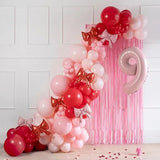 Luftballon Ø 43cm Pastell Rosa 25 Stk.