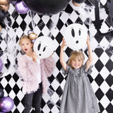Luftballons Halloween Glow in the Dark 3Stk.