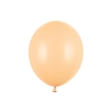 Mini Ballons Ø 12cm Pastell Apricot 10 Stk.