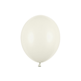 Mini Ballons Ø 12cm Pastell Creme 100 Stk.