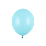 Mini Ballons Ø 12cm Pastell Hellblau 10 Stk.