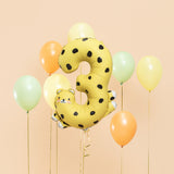 Zahlen Ballon 3 XL Gepard