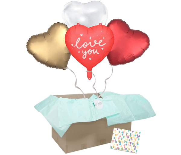Heliumballon-Geschenk "Love You" - DECORAMI