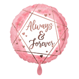 Heliumballon-Geschenk "Always & Forever" - DECORAMI