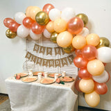 Ballongirlanden-Kit DIY Apricot