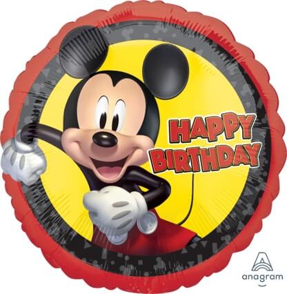 Heliumballon-Geschenk "Happy Birthday" with Mickey! - DECORAMI