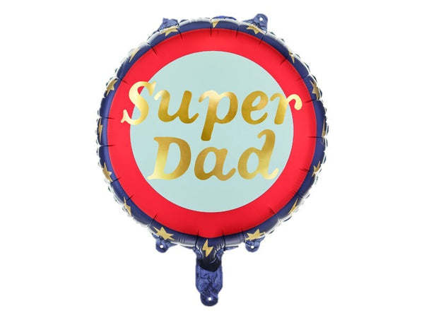 Rund-Folienballon Super Dad - DECORAMI