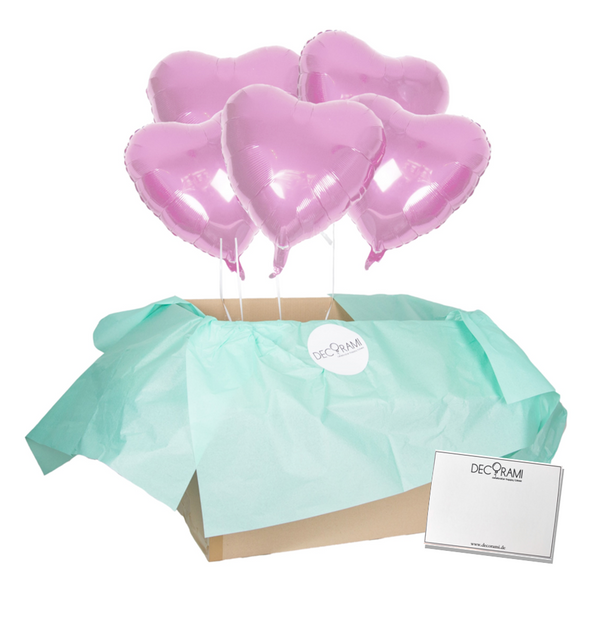 Heliumballon-Geschenk Gender Reveal Girl - DECORAMI