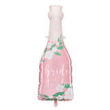 Heliumballon-Geschenk Champagnerflasche "Bride to be"