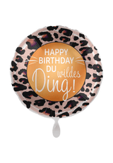 Heliumballon-Geschenk "Happy Birthday DU wildes Ding" - DECORAMI