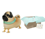 Heliumballon-Geschenk Mops Airwalker - DECORAMI