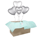 Heliumballon-Geschenk "Silberhochzeit" - DECORAMI
