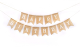 Jute-Girlande "Happy Birthday" - DECORAMI