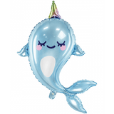 Folienballon Narwal - DECORAMI