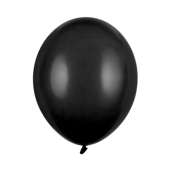 Luftballon Ø 30cm Pastell Schwarz 50 Stk.