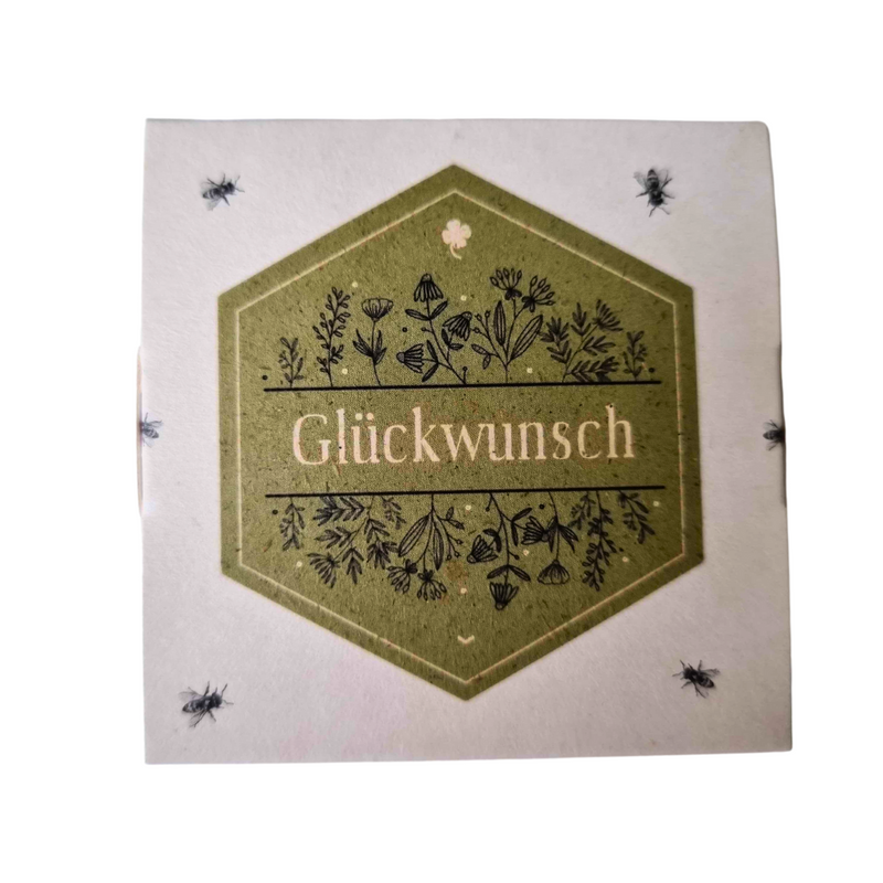 Honigpralinen "Glückwunsch" 4 Stk.