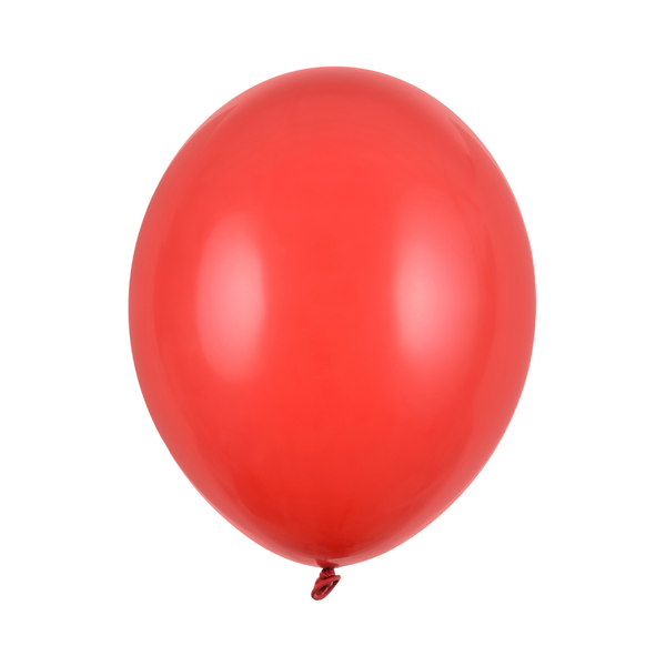 Luftballon Ø 30cm Pastell Rot 50 Stk.