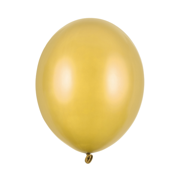 Luftballon Ø 30cm Pearl Gold 50 Stk.