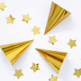 Girlande Sterne Gold