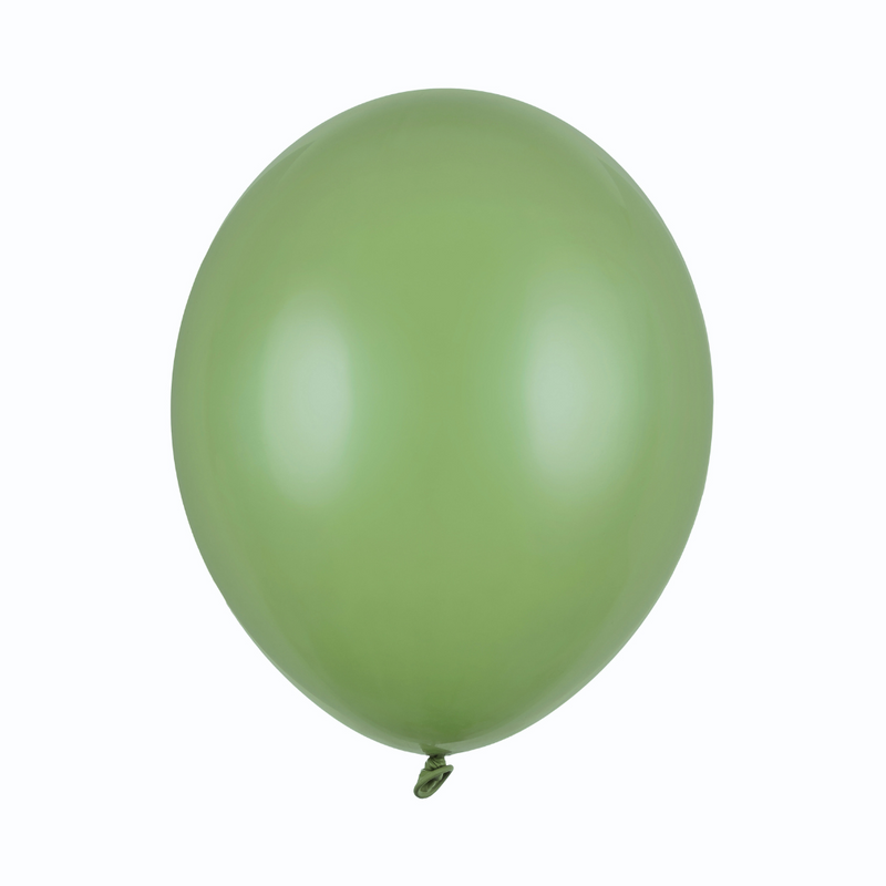 Luftballon Ø 30cm Pastell Eukalyptus 10 Stk.