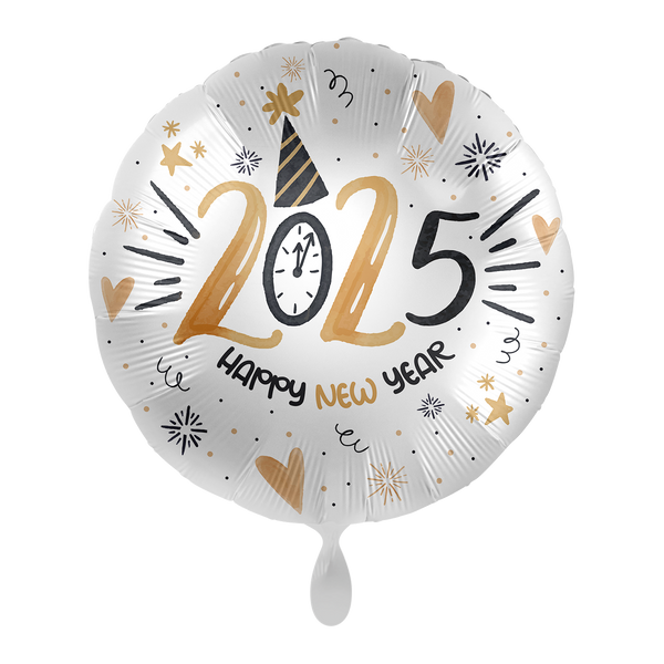 Folienballon " 2025 Happy New Year"