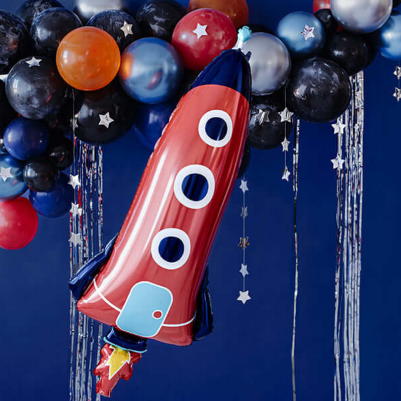 Folienballon Rakete