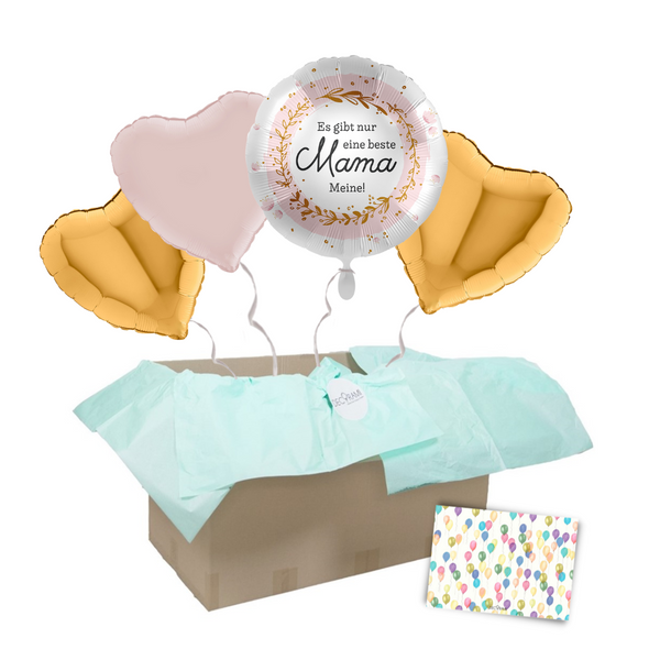 Heliumballon-Geschenk "Es gibt nur eine beste Mama... Meine!"