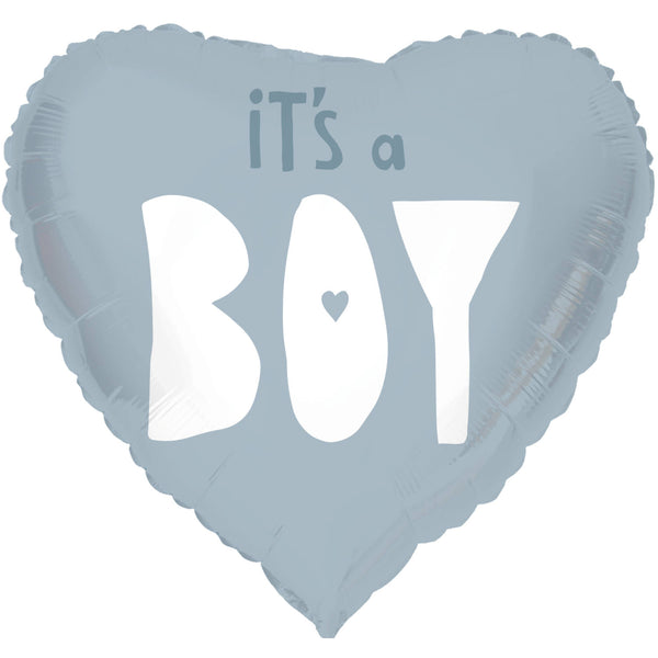 Folienballon "It's a BOY" Herz