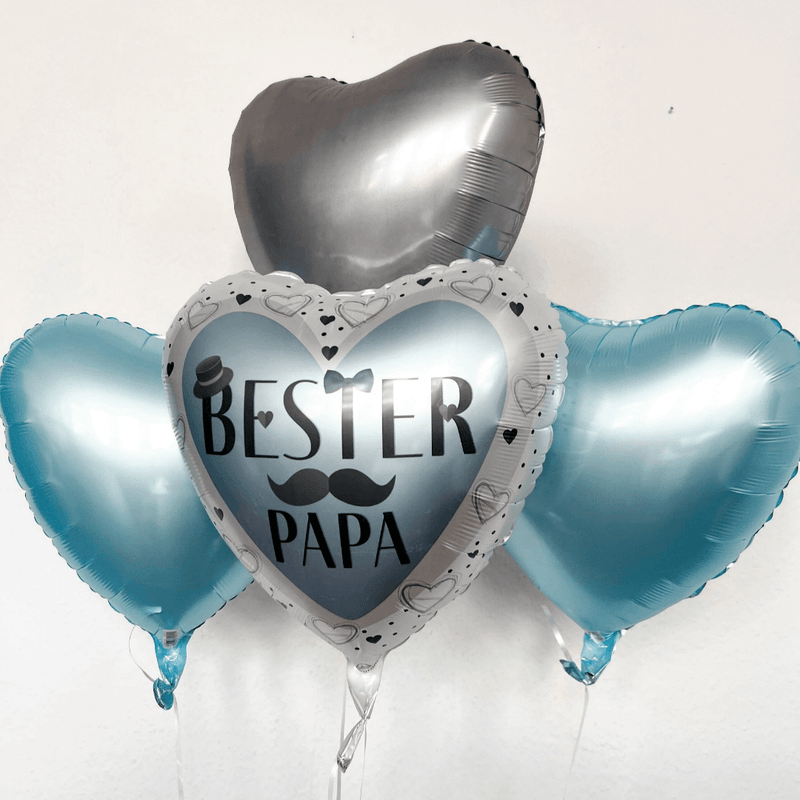 Heliumballon-Geschenk "Bester Papa"