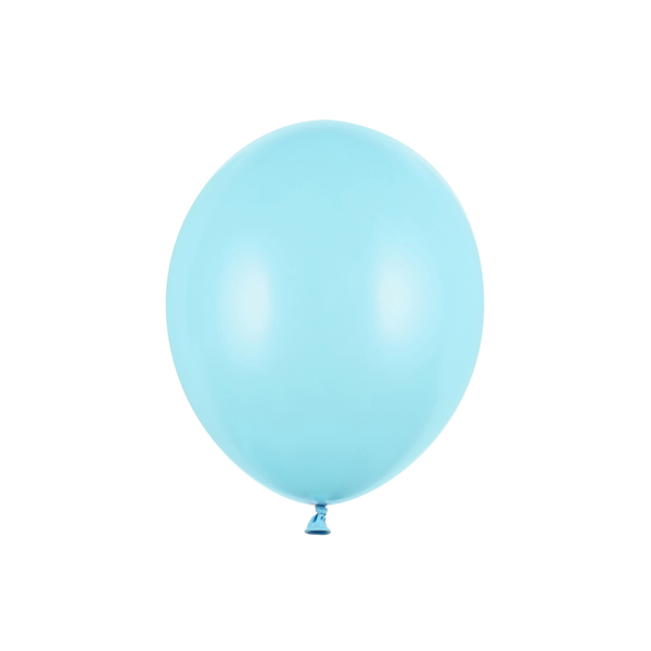 Mini Ballons Ø 12cm Pastell Hellblau 100 Stk.