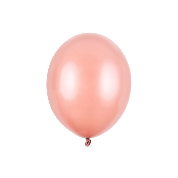 Mini Ballons Ø 12cm Pearl Roségold 100 Stk.