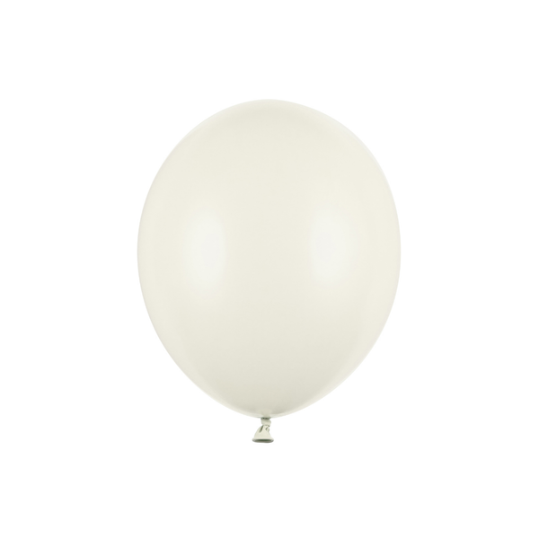 Mini Ballons Ø 12cm Pastell Creme 100 Stk.